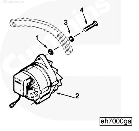 Cummins C0191190900 Alternator - Truck To Trailer