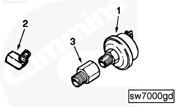 Cummins C0502017500 Plain Pipe Adapter - Truck To Trailer