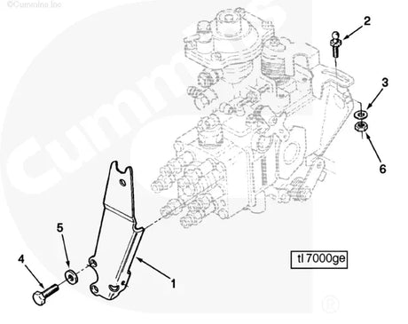 Cummins C0718102100 Hexagon Head Cap Screw - Truck To Trailer
