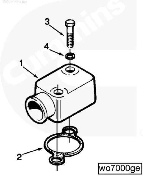 Cummins C0718104800 Hexagon Head Cap Screw - Truck To Trailer