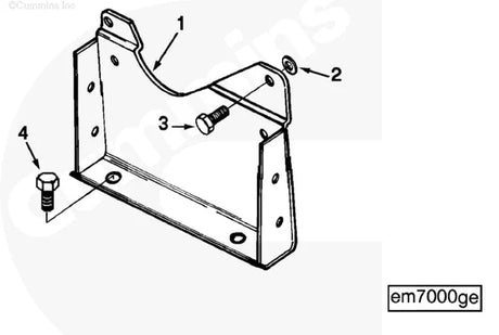 Cummins C0718108600 Hexagon Head Cap Screw - Truck To Trailer