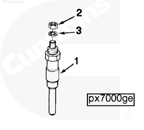 Cummins C0860201800 Regular Hexagon Nut - Truck To Trailer