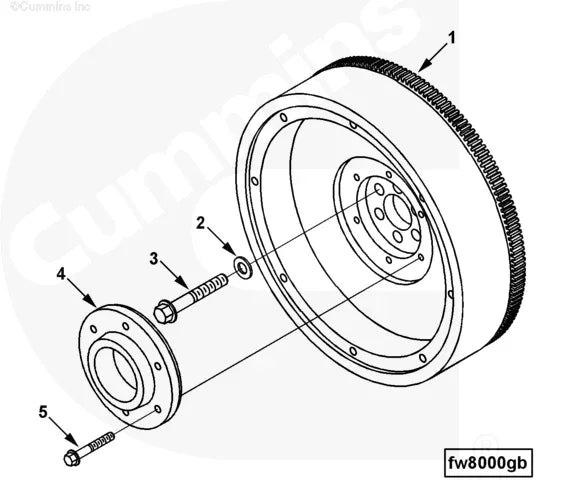 Cummins C6205314710 Flywheel - Truck To Trailer