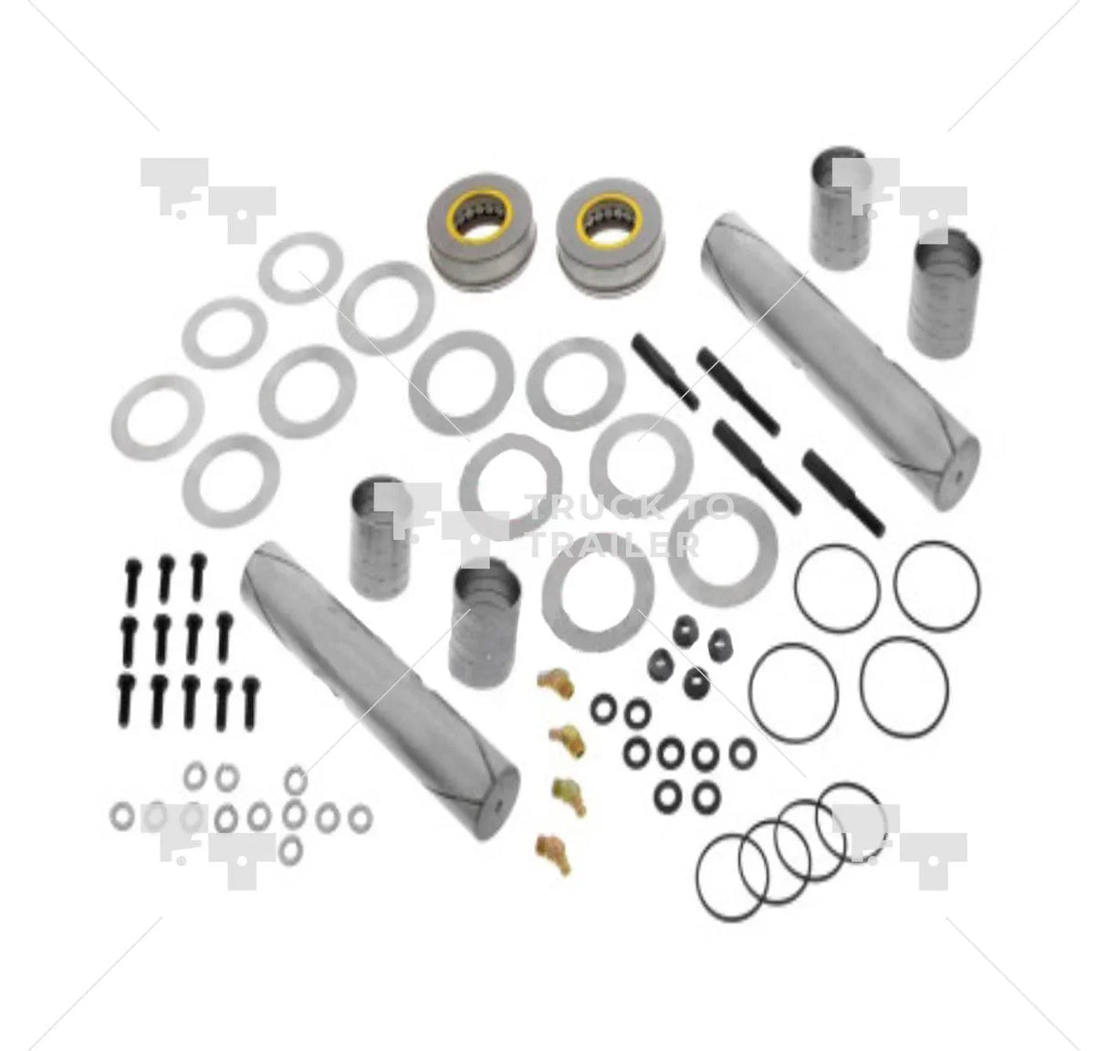 Fltrlkp120I Genuine Fleetrite King Pin Kit - Truck To Trailer