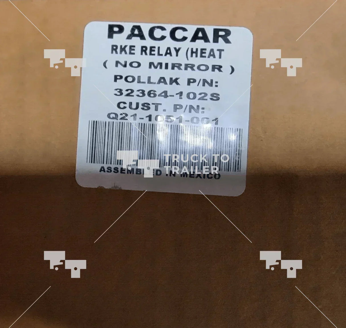 Q211051102 Genuine Paccar Door Control Module - Truck To Trailer